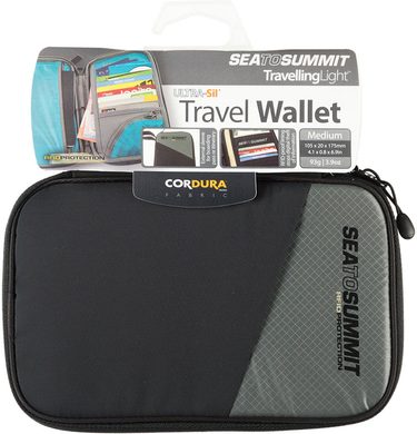 SEA TO SUMMIT TL Travel Wallet RFID M black/grey