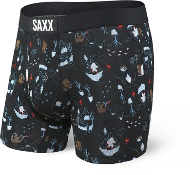 SAXX VIBE BOXER BRIEF, black yeti world