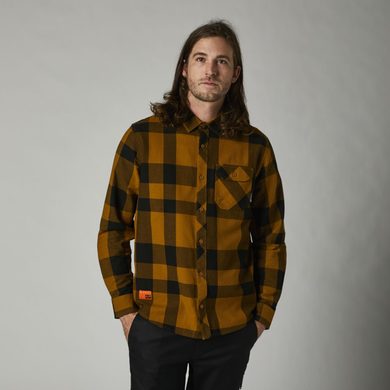 FOX Voyd 2.0 Flannel, Gold