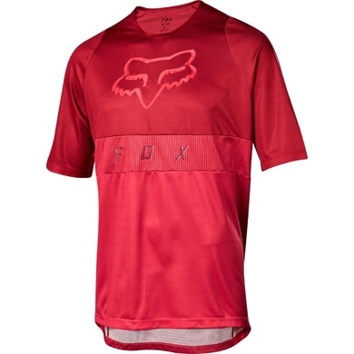 FOX Defend Ss Moth Jersey Cardinal