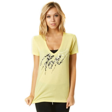 FOX 13472 530 Brushed - tričko žluté