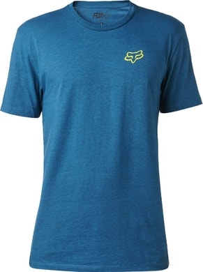 FOX Observed Ss Premium Tee Heather Maui Blue