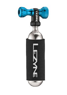 LEZYNE CONTROL DRIVE CO2 BLUE/HI-GLOSS + 16g bombička