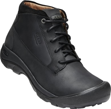 KEEN AUSTIN CASUAL BOOT WP M, BLACK/RAVEN