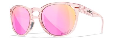 WILEY X COVERT Captivate Polarized - Rose Gold Mirror - Smoke Green/Gloss Crystal Blush