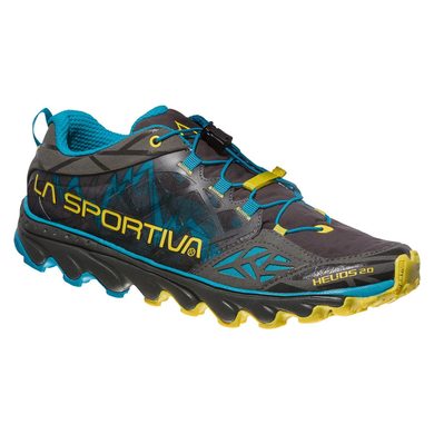 LA SPORTIVA Helios 2.0 36A, CARBON/TROPIC BLUE