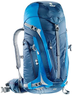 DEUTER ACT Trail PRO 40 - turistický batoh modrý