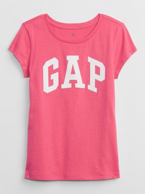 GAP 460525-05 Dětské tričko s logem GAP Růžová