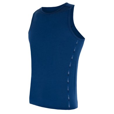 SENSOR MERINO AIR men's sleeveless shirt dark blue