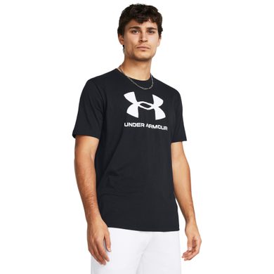 UNDER ARMOUR SPORTSTYLE LOGO UPDATE SS, Black / White