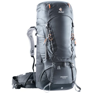 DEUTER Aircontact 75+10 Graphite-black