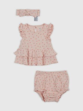 GAP 572469-01 Baby outfit set Růžová