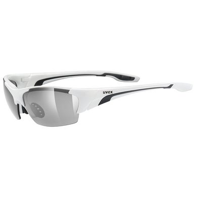 UVEX BLAZE III white black - sportovní brýle bílé