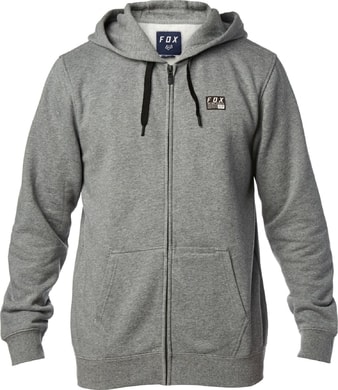 FOX District 1 Zip Fleece Heather Graphite