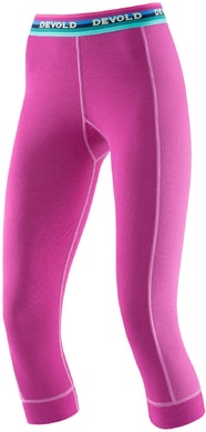 DEVOLD Hiking Woman 3/4 Long Johns Orchid