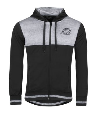 FORCE ROCKY full zip, black-grey