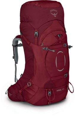 OSPREY ARIEL 65 II, claret red