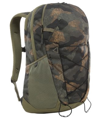 THE NORTH FACE Cryptic Backpack, burnt olive green woods camo print\burnt olive green