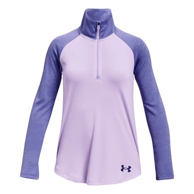 UNDER ARMOUR UA Tech Graphic 1/2 Zip, Purple