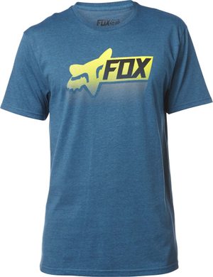 FOX Processed Ss Tee Heather Maui Blue