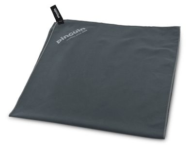 PINGUIN Micro towel Logo 60 x 120 cm L Grey