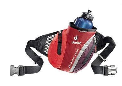 DEUTER Pulse One - ledvinka na láhev červený