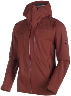 MAMMUT KENTO HS HOODED JACKET MEN maroon