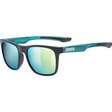 UVEX LGL 42, BLACK GREEN MAT/MIRROR YELLOW (2716)