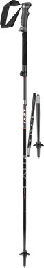 LEKI POLES MICRO VARIO TA EVO, black-darkanthracite-fluorescent red