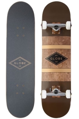 GLOBE Diablo Oxblood/Anti-Brass - Pánský skate