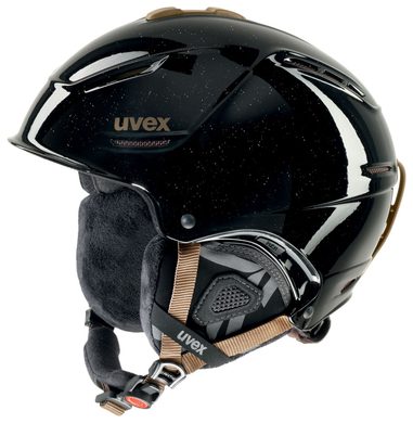 UVEX P1US PRO WL black skyfall - černá dámská lyžařská helma
