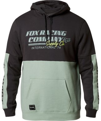 FOX Pit Stop Pullover Fleece Black Vintage