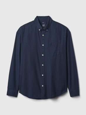 GAP Košile oxford standard fit Tmavě modrá