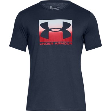 UNDER ARMOUR BOXED SPORTSTYLE SS, navy