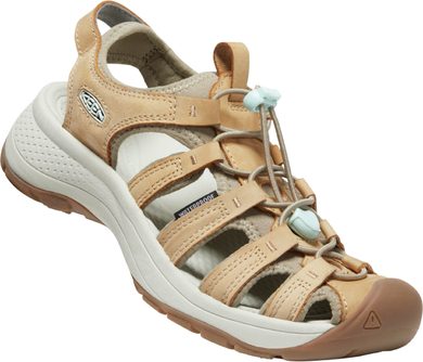 KEEN ASTORIA WEST LEATHER WOMEN, doe/blue glass