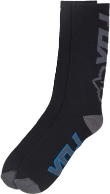 FOX Core Basic Crew Socks - 6 Pack Black