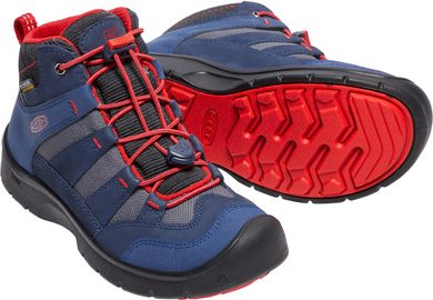 KEEN HIKEPORT MID WP JR dress blues/firey red