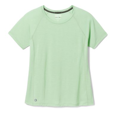 SMARTWOOL W ACTIVE ULTRALITE SHORT SLEEVE, pistachio