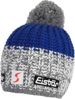 EISBÄR Focus Pompon MÜ SP grauemle/white/blitzblau