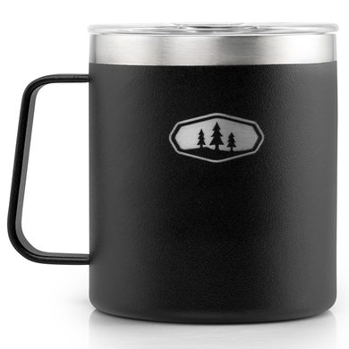 GSI OUTDOORS Glacier Stainless Camp Cup; 444ml; black