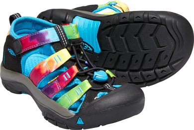 KEEN NEWPORT H2 JR rainbow tie dye