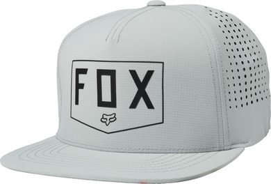FOX Shielded Snapback Hat Grey