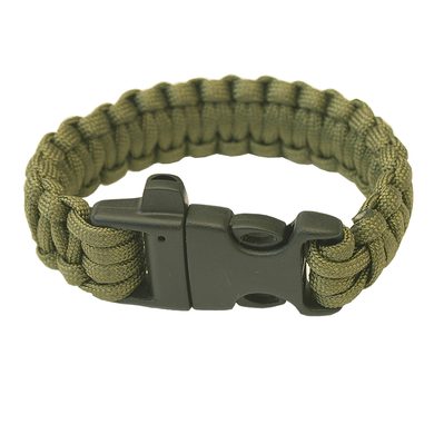 Paracord - trident, olive