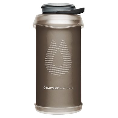 HYDRAPAK STASH BOTTLE 1L Mammoth Grey