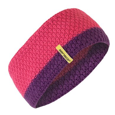 SENSOR Knitted headband pink
