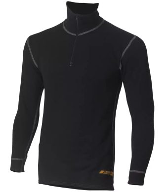 ACLIMA Work X-Warm Polo zip, Unisex, Dark Navy