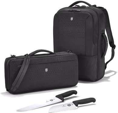 VICTORINOX Sada nožů,Chef’s Backpack and Knife Folder Set