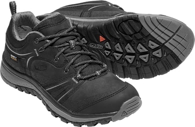 KEEN TERRADORA LEATHER WP W, black/steel grey