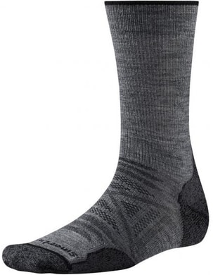 SMARTWOOL PhD Outdoor Light Crew, medium gray