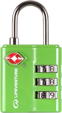 LIFEVENTURE TSA Combi Lock green